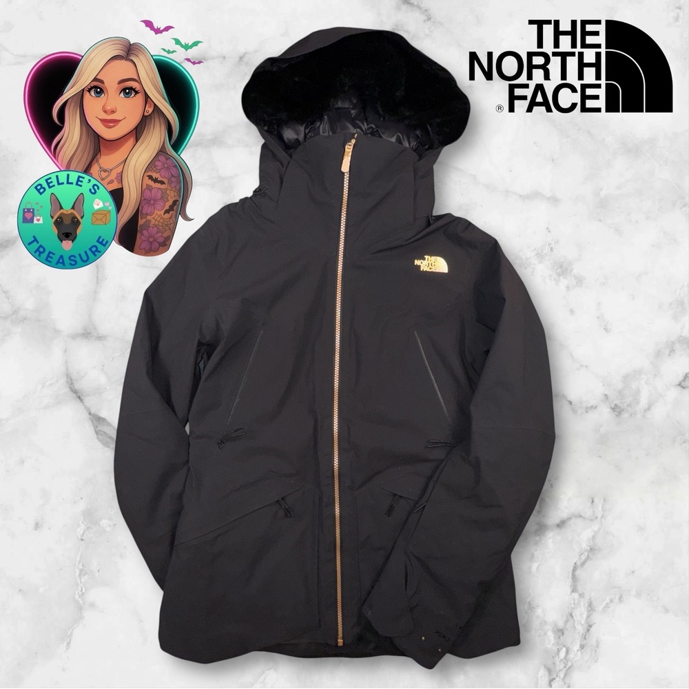 The North Face Diameter 700 Down Hybrid Jacket Medium Black Gore-Tex Fur Hood
